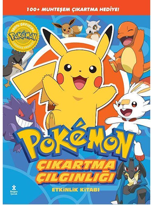 Pokémon - Pikachu Çıkartma Çılgınlığı Etkinlik Kitabı