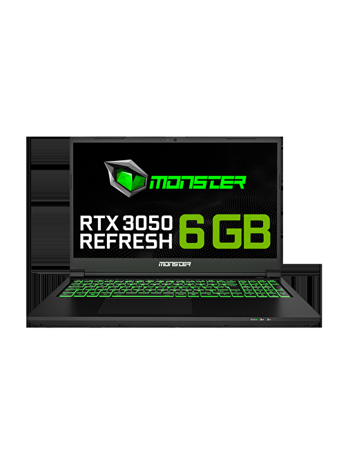 Monster Abra A5 V21.1 Intel Core i5 12450H 16 GB RAM 500 GB SSD 6 GB RTX 3050 FreeDOS 15,6" FHD 144 Hz Oyun Bilgisayarı