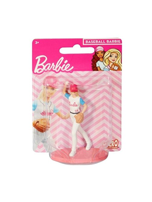 MATTEL Barbie Mini Figürler Baseball Doll HBC14 HCH17