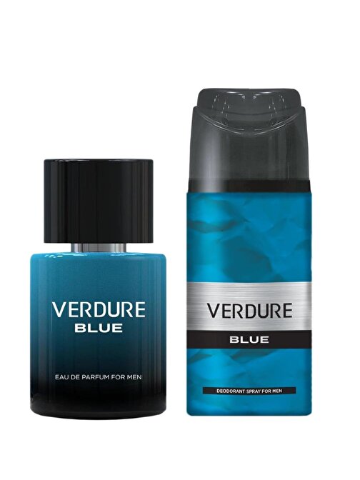 Verdure Blue Erkek Parfüm Seti 100 Ml + Deodorant 150 ml