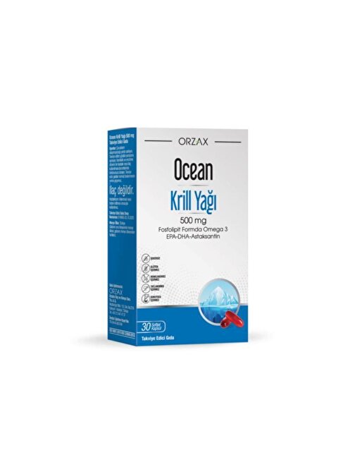 Ocean Krill Oil 500 Mg 30 Kapsül