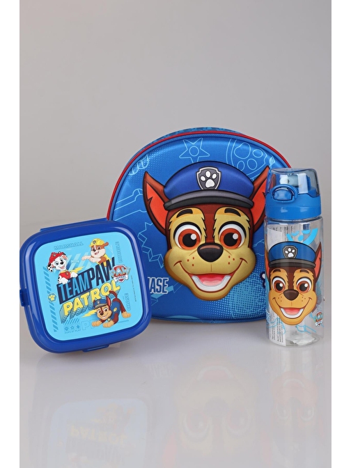  YENİ SEZON LİSANSLI PAW PATROL OKULDA MACERA KOLEKSİYONU BESLENME ÇANTASI,500 ML MATARA VE BESLENME KABI YEMEK SETİ