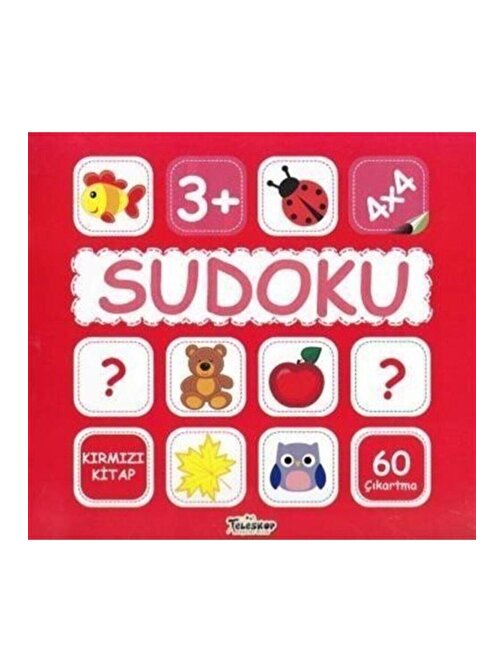 Sudoku 4x4 Kırmızı Kitap