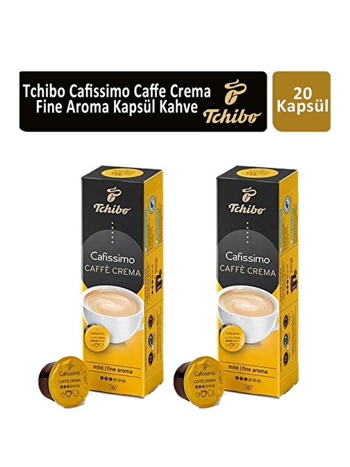 Tchibo Cafissimo Caffe Crema Fine Aroma Kapsül Kahve x 2 Adet