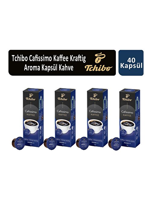 Tchibo Cafissimo Coffee Kraftig Aroma Kapsül Kahve x 4 Adet