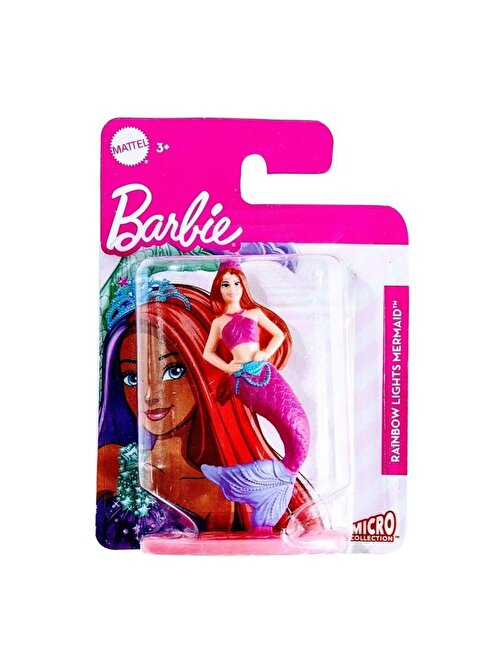 MATTEL Barbie Mini Figürler Raınbow Lıghts Mermaıd HBC14 HBC23