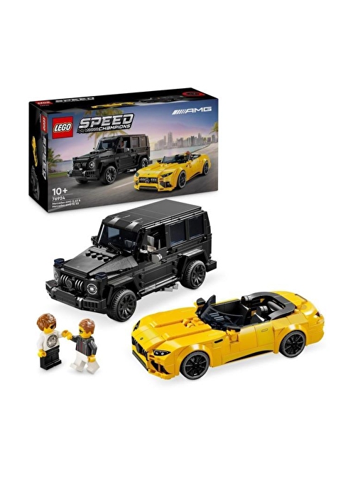 ® Speed Champions Mercedes-AMG G 63 ve Mercedes-AMG SL 63 76924 – 10 Yaş ve Üzeri Set(808Parça)