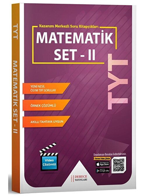 TYT Matematik Set II Derece Yayınları