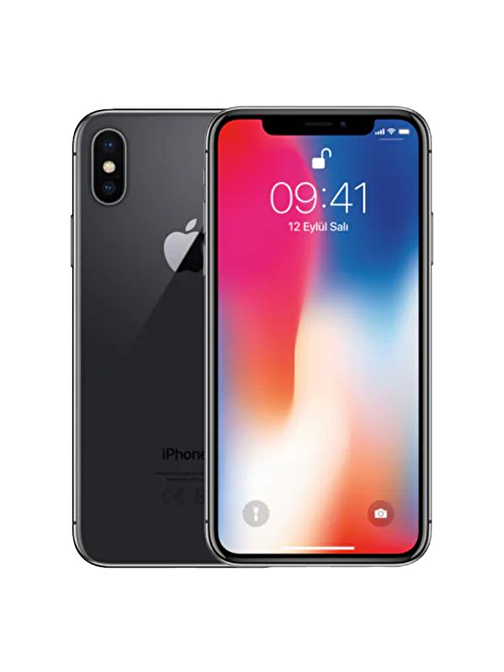 İkinci El iPhone X Space Gray 64GB (12 Ay Garantili)