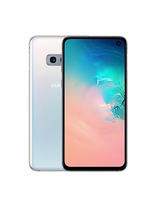 Samsung Galaxy S10E White 128GB Yenilenmiş C Kalite (12 Ay Garantili)