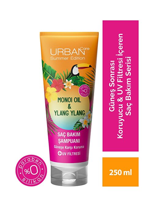 URBAN Care Monoi Oil & Ylang Ylang  Saç Bakım Şampuan 250 ml