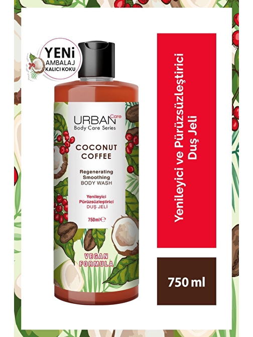 Urban Care Body Series Coconut Coffee Duş Jeli 750 ML