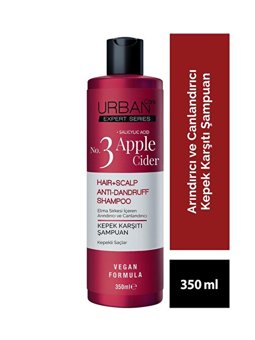 URBAN Care No.3 Expert Apple Cider Kepek Karşıtı Şampuan 350 ml