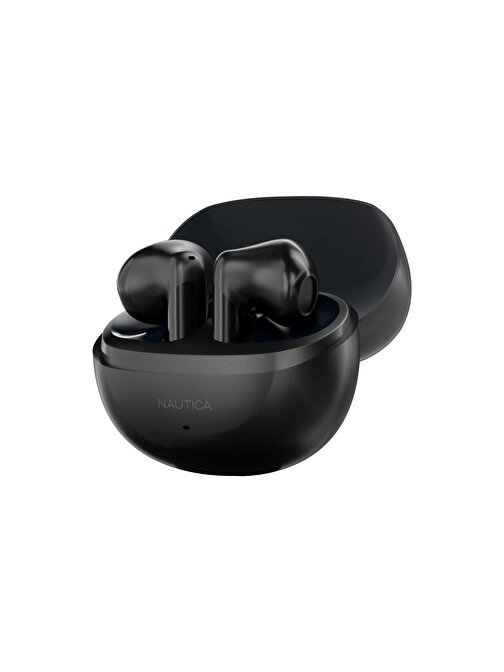 Nautica T500 ENC Gürültü Engelleme Kablosuz Bluetooth 5.3 Kulaklık Siyah