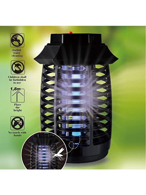 Su geçirmez Elektronik Sivrisinek Kısıltıcısı Lamba Ultrasonik Sivrisinek Öldürücü