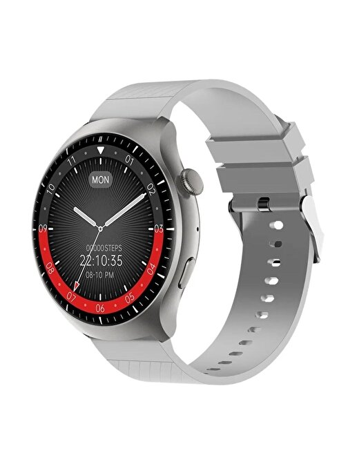 ScHitec Watch 4 Pro Amoled Ekran Android İos HarmonyOs Uyumlu Akıllı Saat Gümüş