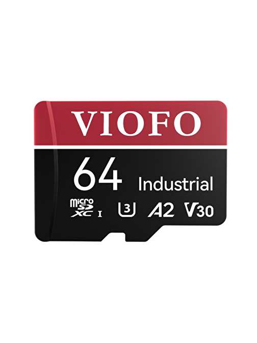 Viofo High Endurance Class 10 A2 V30 100MB/s Okuma 40MB/s Yazma Micro SD Hafıza Kartı 64GB