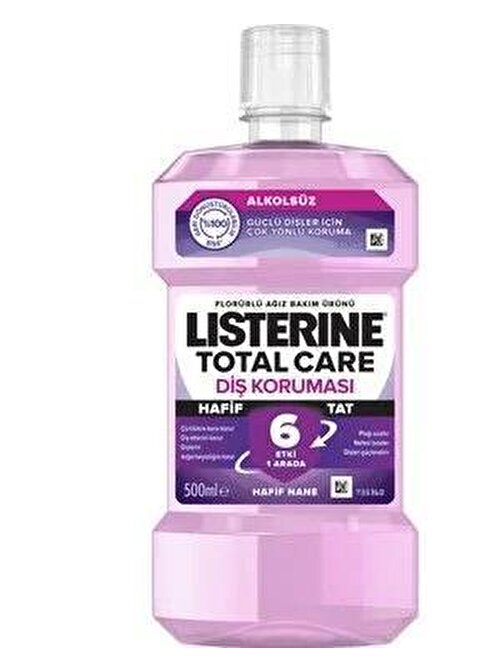 Listerine Total Care Hafif Tat 500 Ml.