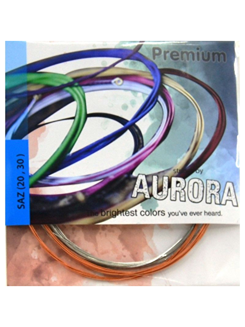 Aurora Premium SAZ (20,30) Uzun Sap Bağlama Teli