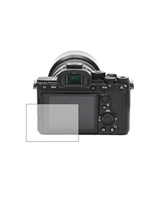 ScHitec Sony A6400 İle Uyumlu Darbe Emici Kamera Ekran Koruyucu Kaplama