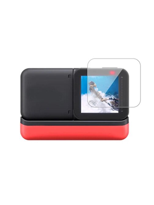 ScHitec Insta360 One R 4K Edition İle Uyumlu Darbe Emici Kamera Ekran Koruyucu Kaplama