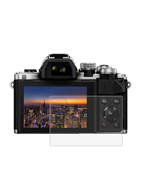 ScHitec Olympus E620 İle Uyumlu Darbe Emici Kamera Ekran Koruyucu Kaplama