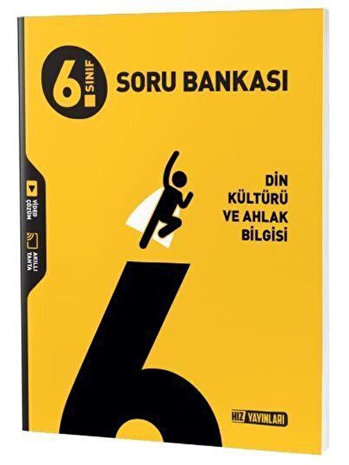 6.Sınıf Din Kültürü ve Ahlak bilgisi Soru Bankası Hız Yayınları