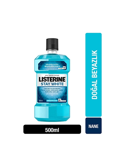 LISTERINE STAY WHITE 500 ML