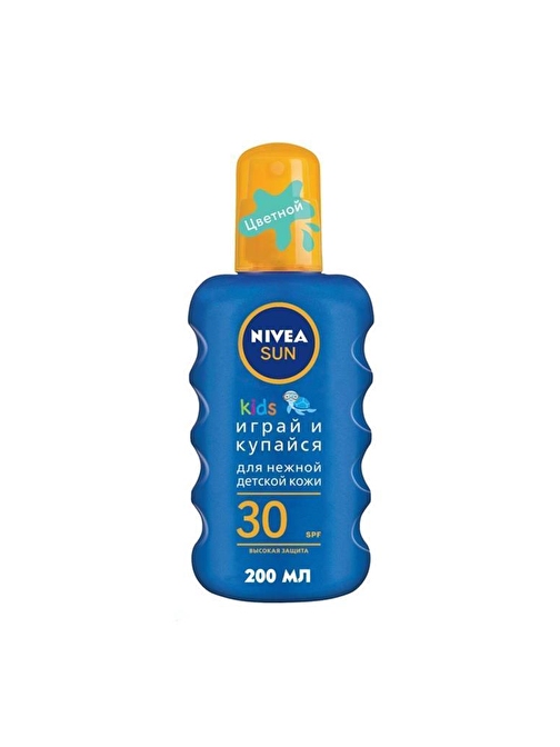 Nivea Sun Protect&Play SPF30 200 ml Çocuk Güneş Koyurucu Sprey