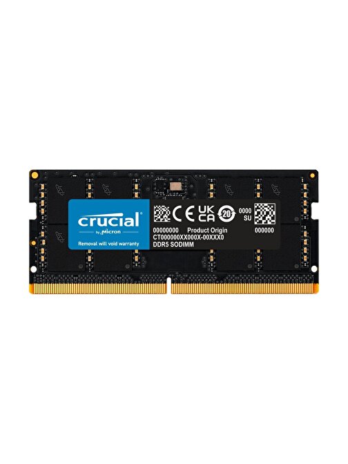 Crucial CT32G56C46S5 32GB DDR5 5600MHz CL46 Notebook Bellek