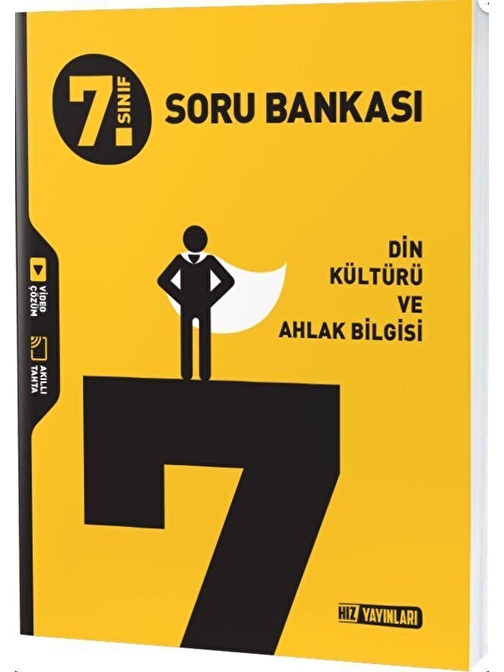 7.Sınıf Din Kültürü ve Ahlak Bilgisi Soru Bankası Hız Yayınları