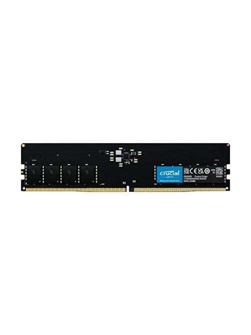 Crucial CT16G48C40U5 16GB DDR5 4800MHz CL40 Masaüstü Bellek