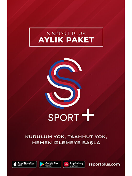 S Sport Plus Aylık Paket