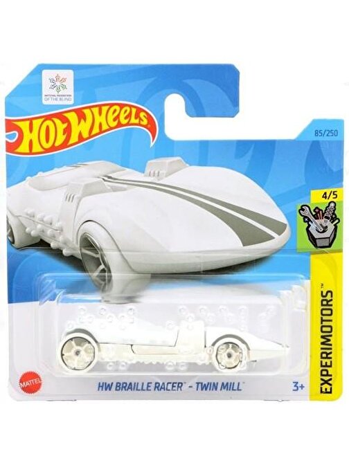 Hot Wheels Tekli Arabalar HW Braille Racer - Twin Mill HKG33