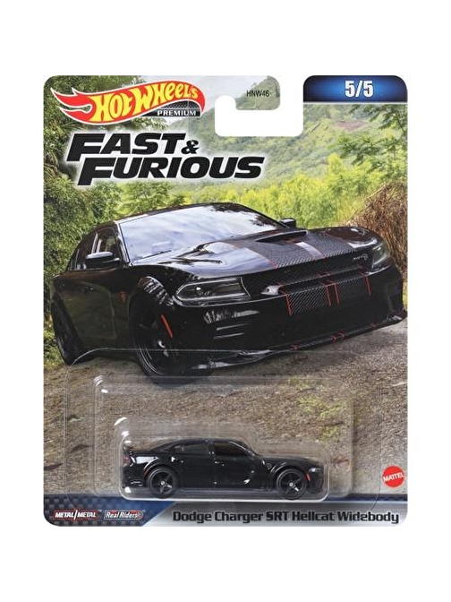 Hot Wheels Fast & Furious Premium Dodge Charger SRT Hellcat Widebody HNW50