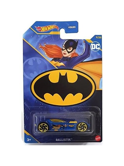 Hot Wheels Batman Tekli Araçlar Ballistik HLK59