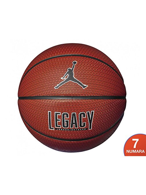 Nike Jordan Legacy 2.0 8P Deflated Basketbol Topu J1008253855 Turuncu