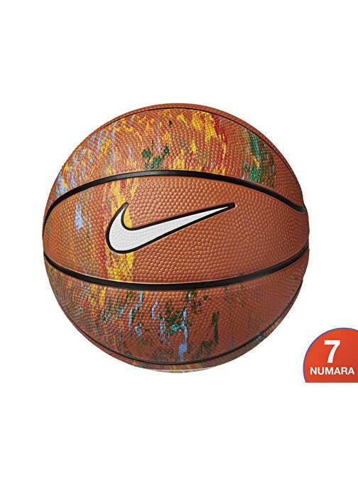 Nike Everday Playground 8P Next Nature Deflated Basketbol Topu N1007037987 Turuncu