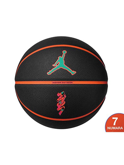 Nike Jordan All Court 8P Z Williamson Deflated Basketbol Topu J1004141095 Siyah
