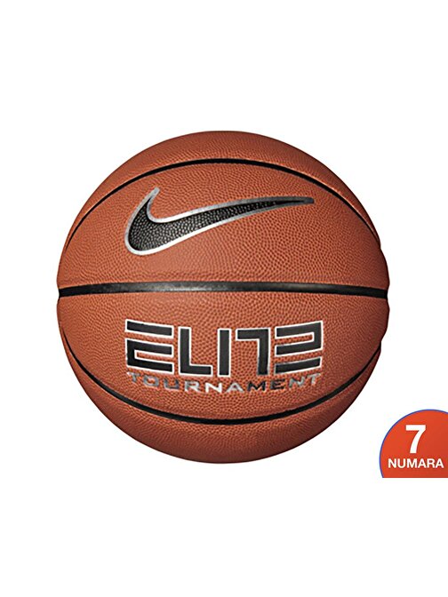 Nike Elite Tournament 8P Deflated Basketbol Topu N1009915855 Turuncu