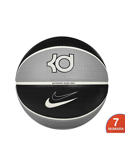 Nike Playground 8P 2.0 K Durant Deflated Basketbol Topu N1007112030 Gri