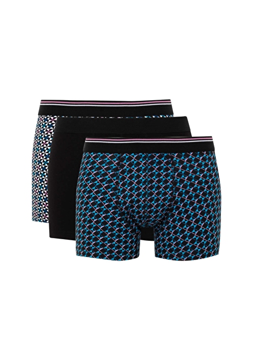 Regular Fit 3lü Boxer B8198AX24SP