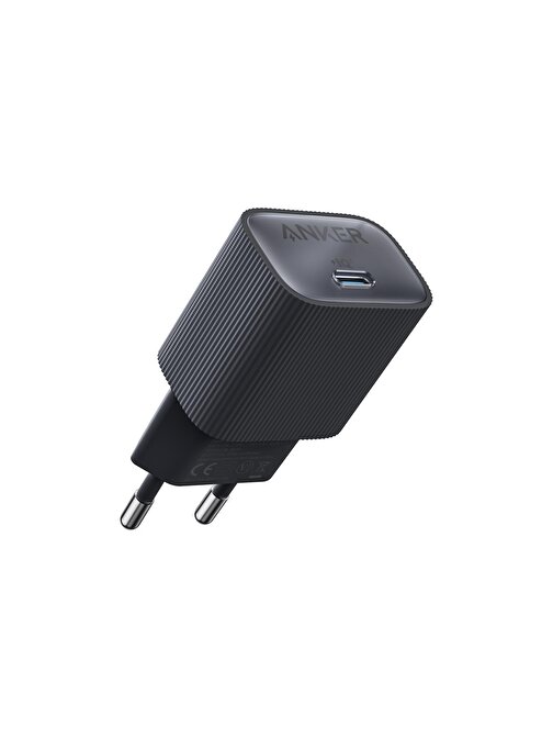 Anker 511 Nano USB-C 30W Şarj Cihazı Siyah - A2337