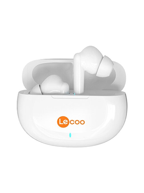 Lenovo Lecoo EW306 Hi-Fi Bluetooth 5.1 TWS Kablosuz Kulak içi Kulaklık Beyaz