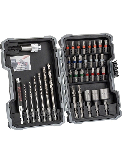 Bosch 1/4 HEX HSS-G 35 Parça Metal Matkap Ucu Set