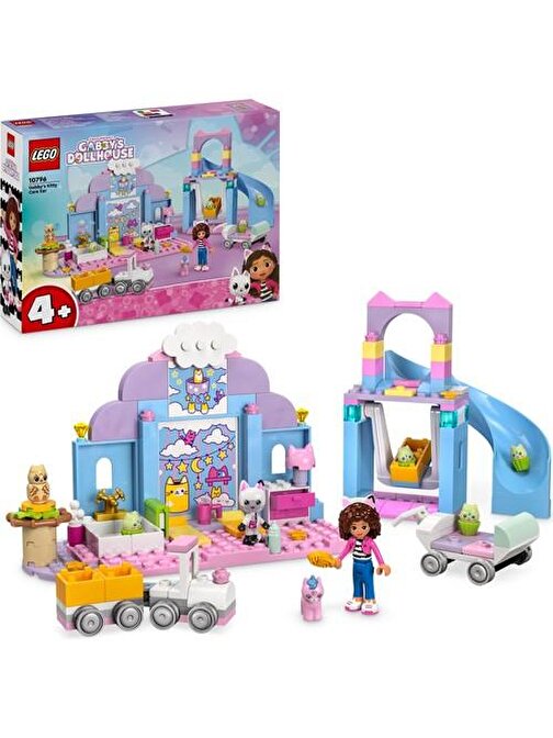 LEGO® 4+ Gabby#s Dollhouse Gabby'nin Kedicik Bakım Odası 10796 (165 Parça)