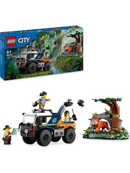 LEGO® City Orman Kaşifinin Arazi Kamyonu 60426  (314 Parça)