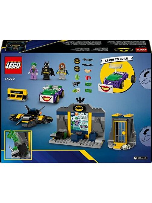 LEGO® DC  Batman Batgirl ve Joker ile Batcave 76272 (184 Parça)