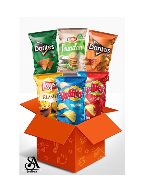 Ruffles Doritos Cips Paketi 6 Adet