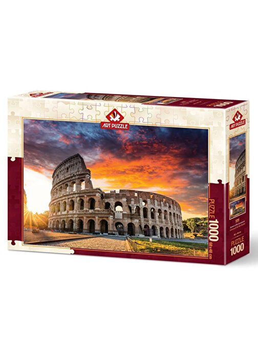 Art Puzzle 1000 Parça Colosseumda Gün Batımı 5265